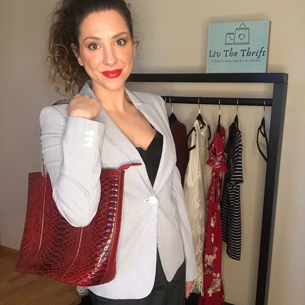 Calvin Klein Pinstripe Blazer